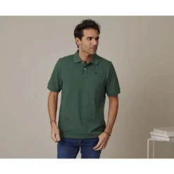Polo Vert Sapin Homme - GARETH