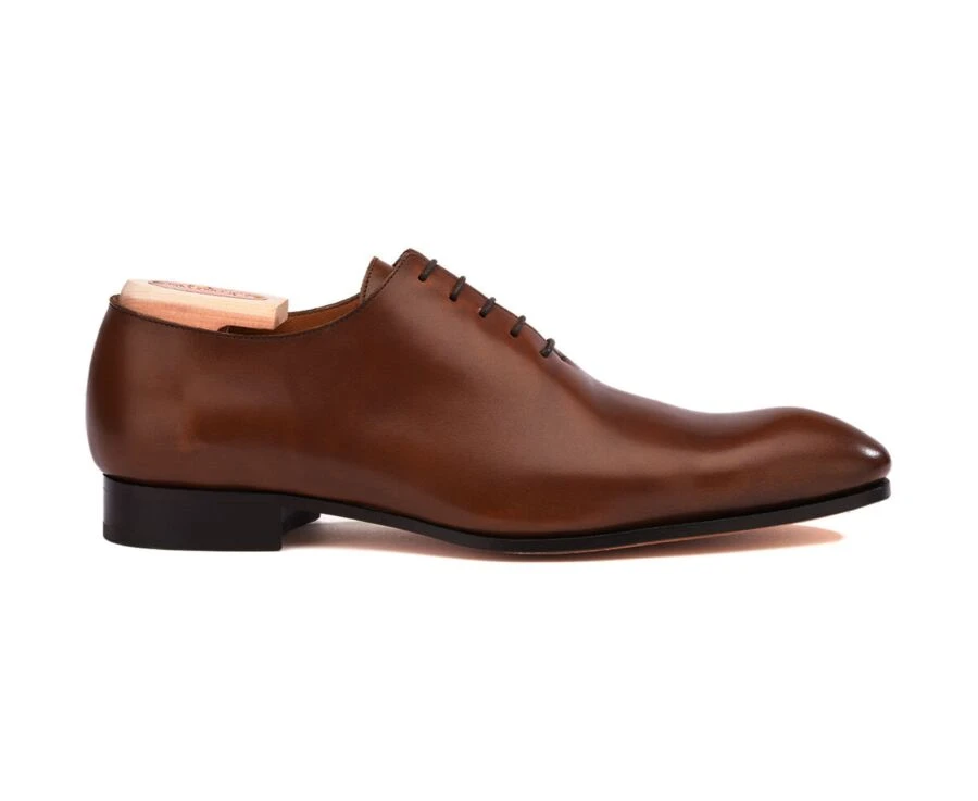 Richelieu Homme Châtaigne Semelle Cuir - TIZZANO 3 Richelieu Homme Châtaigne Semelle Cuir - TIZZANO