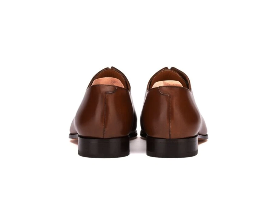 Richelieu Homme Châtaigne Semelle Cuir - TIZZANO 6 Richelieu Homme Châtaigne Semelle Cuir - TIZZANO – Image 4