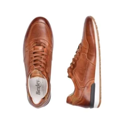 Sneakers Châtaigne Patiné Cuir Homme - CANBERRA 11 Sneakers Châtaigne Patiné Cuir Homme - CANBERRA -Magasin De Bexley 00923007 canberra chataigne patine 3