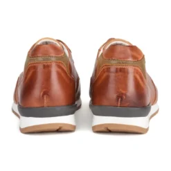 Sneakers Châtaigne Patiné Cuir Homme - CANBERRA 12 Sneakers Châtaigne Patiné Cuir Homme - CANBERRA -Magasin De Bexley 00923007 canberra chataigne patine 4