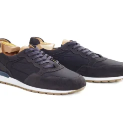 Sneakers Homme Velours Brun - CANBERRA -Magasin De Bexley 0092300y canberra velours brun 2