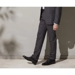 Pantalon De Costume Homme Gris Moyen - LAZARE -Magasin De Bexley 00957058 pantalonlazare gris moyen 3bis 1