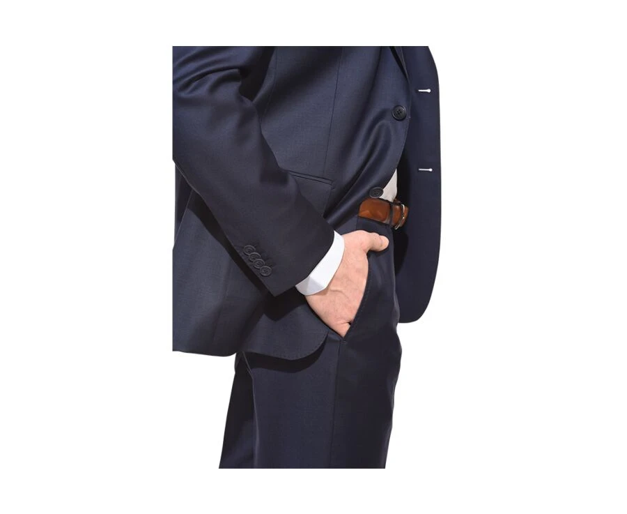 Veste De Costume Homme Bleu Pétrole - LAZARE 5 Veste De Costume Homme Bleu Pétrole - LAZARE – Image 3