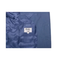 Veste De Costume Homme Bleu Clair Chiné - LAZARE -Magasin De Bexley 0095808t veste lazare bleu clair chine 5