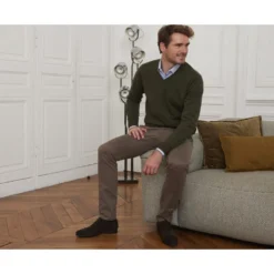 Pantalon Chino Homme Taupe - NIGEL II -Magasin De Bexley 00966018 nigelii taupe 3bis1