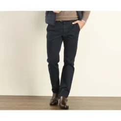 Pantalon Chino Homme Navy Foncé - NIGEL II