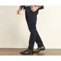 Pantalon Chino Homme Navy Foncé - NIGEL II -Magasin De Bexley 0096601v nigelii navy fonce 3bis