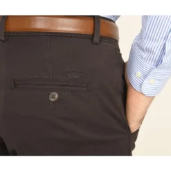 Pantalon Chino Homme Brun Foncé - NIGEL II 12 Pantalon Chino Homme Brun Foncé - NIGEL II -Magasin De Bexley 0096607p nigelii brun fonc 7