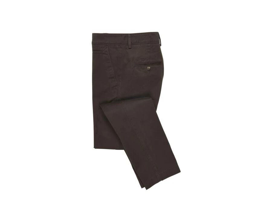 Pantalon Chino Homme Brun Foncé - NIGEL II 8 Pantalon Chino Homme Brun Foncé - NIGEL II – Image 6