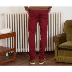 Pantalon Chino Homme Rouge Foncé - NIGEL II 9 Pantalon Chino Homme Rouge Foncé - NIGEL II -Magasin De Bexley 009660dd nigel ii rouge fonce 2