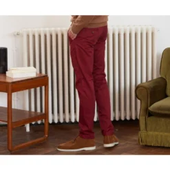 Pantalon Chino Homme Rouge Foncé - NIGEL II 10 Pantalon Chino Homme Rouge Foncé - NIGEL II -Magasin De Bexley 009660dd nigel ii rouge fonce 3
