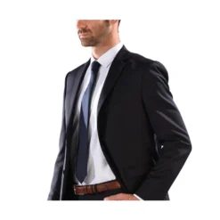 Cravate Homme Soie Unie Marine -Magasin De Bexley 0096700u cravatesoieunie marine 3