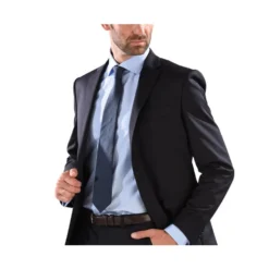 Cravate En Soie Marine Micro Pois Bleu Royal -Magasin De Bexley 0097005e cravatesoiemicropois marine et bleu royal 3