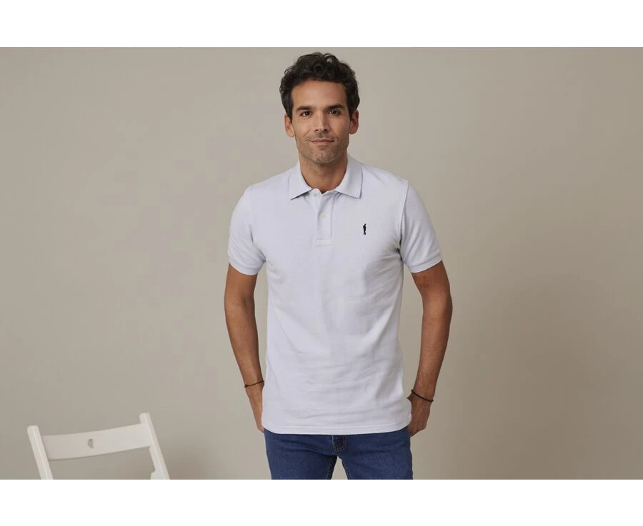 Polo Homme Bleu Clair - ANDY II 3 Polo Homme Bleu Clair - ANDY II