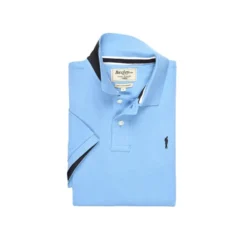 Polo Bleu Moyen Homme - ANDY II -Magasin De Bexley 0099800d andyii bleu moyen 6 1