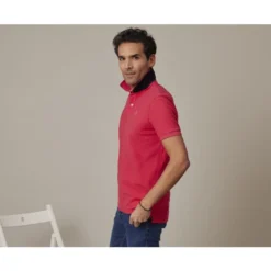 Polo Fuschia Homme - ANDY II -Magasin De Bexley 00998027 andy ii fuschia 3bis