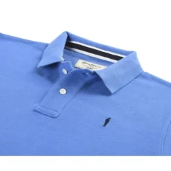 Polo Bleu Denim Homme - ANDY II -Magasin De Bexley 0099806j andy ii bleu denim 6