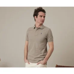 Polo Homme Taupe Clair - ANDY II