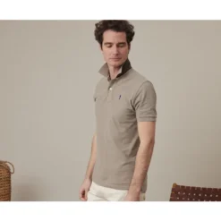 Polo Homme Taupe Clair - ANDY II 11 Polo Homme Taupe Clair - ANDY II -Magasin De Bexley 0099809s andy ii taupe clair 3