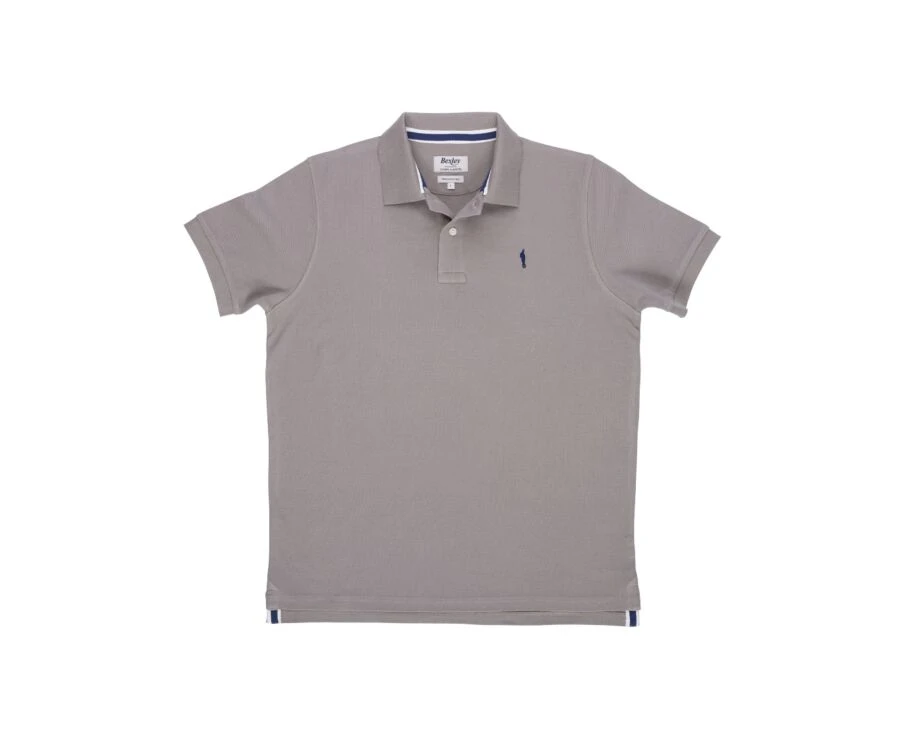 Polo Homme Taupe Clair - ANDY II 7 Polo Homme Taupe Clair - ANDY II – Image 5