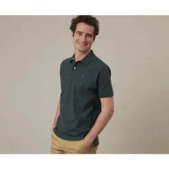 Polo Homme Vert Sombre - ANDY II