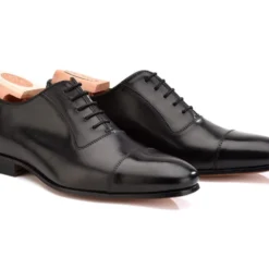 Richelieu Homme Noir Semelle Cuir - RINGWOOD -Magasin De Bexley 0100900k ringwood noir 1