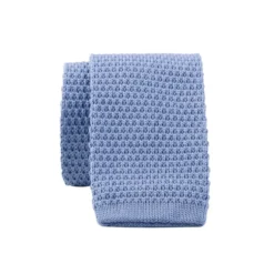 Cravate Tricot Homme Bleu Ciel