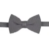 Noeud Papillon Homme Tricot Gris -Magasin De Bexley 0101400k noeud papillon uni tricot gris 1