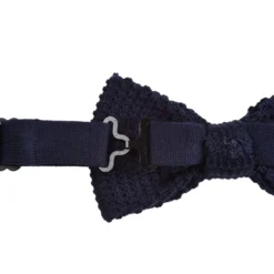 Noeud Papillon Homme Tricot Marine -Magasin De Bexley 0101400u noeudpapillonunitricot marine 5