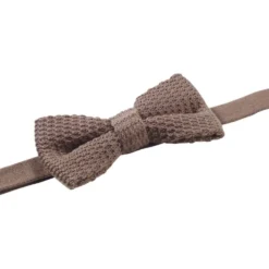 Noeud Papillon Homme Tricot Camel -Magasin De Bexley 01014022 noeud papillon uni tricot camel 3