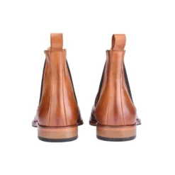 Chelsea Boots Homme Châtaigne Patiné - DAWSON II PATIN -Magasin De Bexley 01027007 dawson ii patin chataigne patine 4