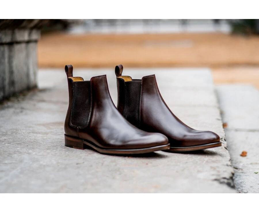 Chelsea Boots Homme Chocolat - DAWSON II PATIN 9 Chelsea Boots Homme Chocolat - DAWSON II PATIN – Image 7