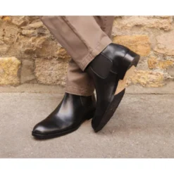 Chelsea Boots Homme Noir - DAWSON II PATIN -Magasin De Bexley 0102700k dawson patin noir 6