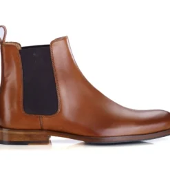 Chelsea Boots Homme Cognac Patiné - DAWSON II PATIN
