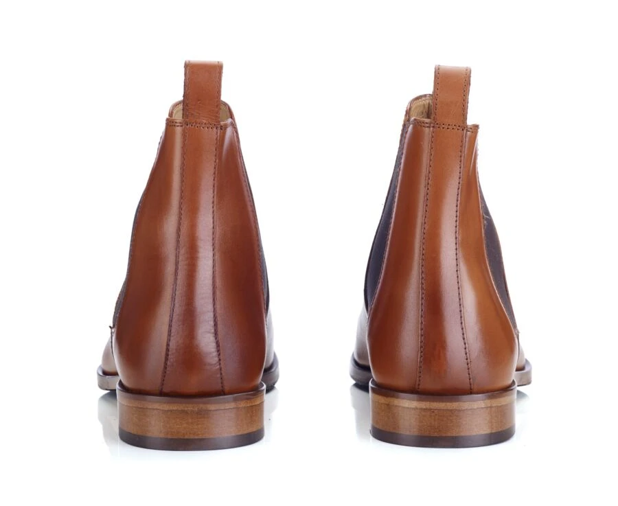 Chelsea Boots Homme Cognac Patiné - DAWSON II PATIN 6 Chelsea Boots Homme Cognac Patiné - DAWSON II PATIN – Image 4