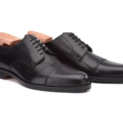 Derbies Homme Noir Semelle Cuir Avec Patin - MAYFAIR CLASSIC PATIN -Magasin De Bexley 0103600k mayfairclassicpatin noir 1