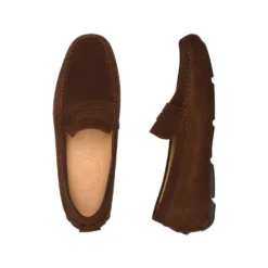 Mocassin Homme été Velours Havane - SEACREST II -Magasin De Bexley 01096015 seacrestii velours havane 3