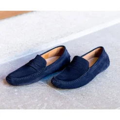 Mocassin Homme été Velours Marine - SEACREST II 14 Mocassin Homme été Velours Marine - SEACREST II -Magasin De Bexley 01096016 seacrestii velours marine 8