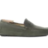 Mocassin Homme été Velours Vert - SEACREST II -Magasin De Bexley 0109601y seacrest ii velours vert 1 bis