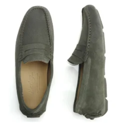 Mocassin Homme été Velours Vert - SEACREST II 11 Mocassin Homme été Velours Vert - SEACREST II -Magasin De Bexley 0109601y seacrest ii velours vert 3