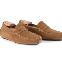 Mocassin Homme été Velours Chamois - SEACREST -Magasin De Bexley 01096034 seacrest velours chamois 2