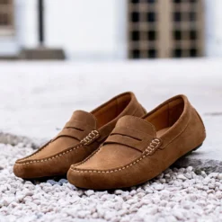 Mocassin Homme été Velours Chamois - SEACREST -Magasin De Bexley 01096034 seacrest velours chamois 8
