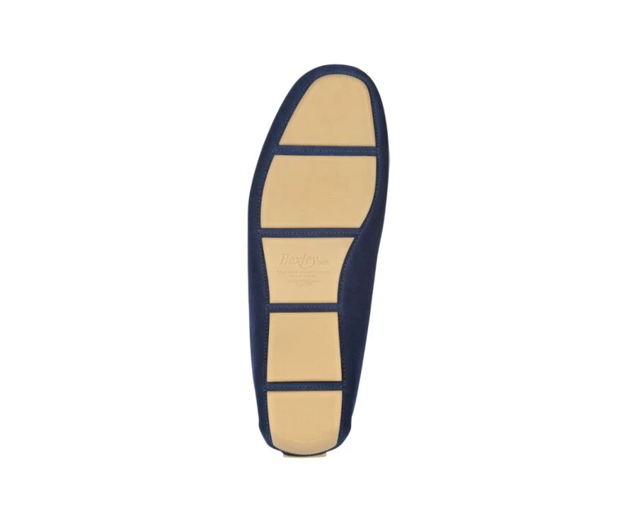 Mocassin Homme été Velours Bleu Indigo - SEACREST 7 Mocassin Homme été Velours Bleu Indigo - SEACREST – Image 5