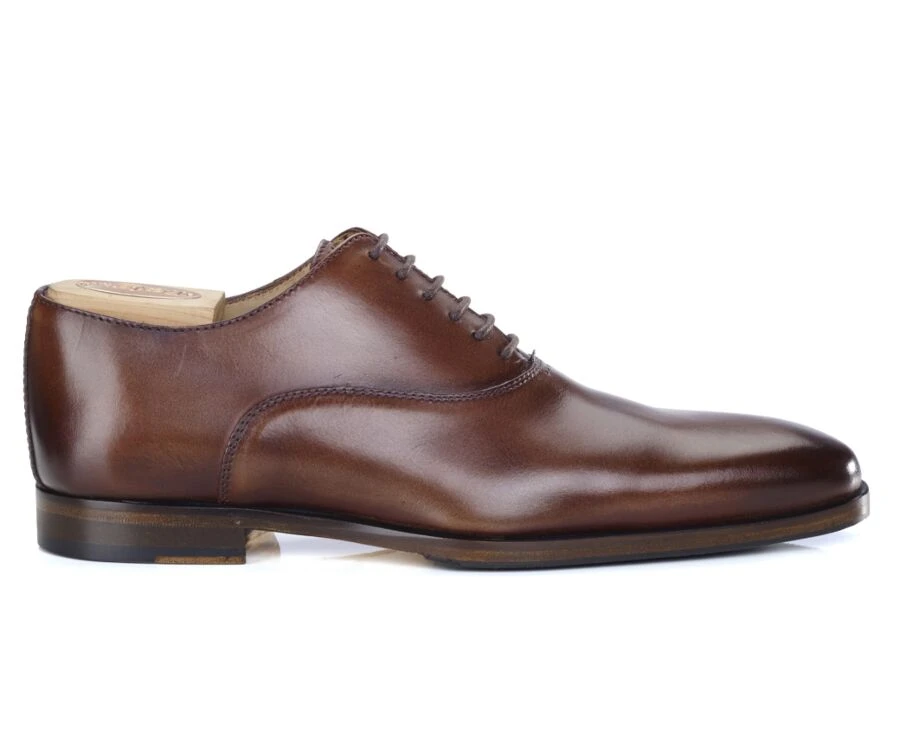 Richelieu Homme Cognac Patiné - TREMEZZO PATIN 3 Richelieu Homme Cognac Patiné - TREMEZZO PATIN