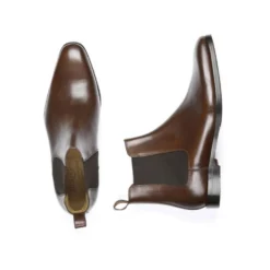 Chelsea Boots Cuir Homme Chocolat - BERGAME PATIN -Magasin De Bexley 01123008 bergame patin chocolat 3