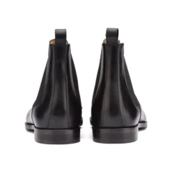 Chelsea Boots Cuir Homme Noir - BERGAME PATIN -Magasin De Bexley 0112300k bergamepatin noir 4