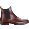 Chelsea Boots Cuir Homme Châtaigne Patiné - FLAGER PATIN 1 Chelsea Boots Cuir Homme Châtaigne Patiné - FLAGER PATIN -Magasin De Bexley 01135007 flager patin chataigne patine 1
