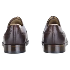 Richelieu Homme Chocolat Patiné Semelle Cuir Avec Patin - HILCOTT PATIN -Magasin De Bexley 0113700a hilcott patin chocolat patine 4