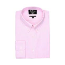 Chemise à Carreaux Fins Roses Et Blancs - Poche - TIM -Magasin De Bexley 0115102p tim rose et blanc 1